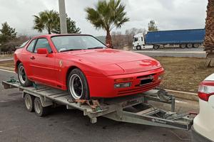 Carrello porta auto doppio asse