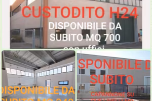 Capannoni disponibili oggi mq 300/400/800/1000/150