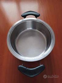 2 PENTOLE AMC S27 20-16cm 2.3-1.3Lt LEGGI DESCRIZ.
