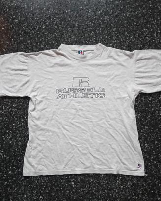 T-shirt grigio Russell Athletic bambino L
