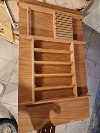 portaposate in legno