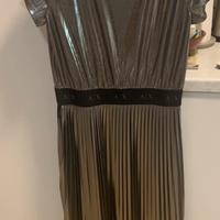 Vestito argentato Armani Exchange