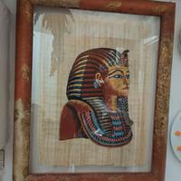 Quadro Papiro Egizio Faraone