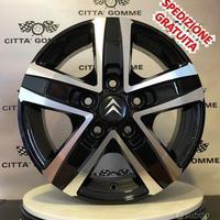 Cerchi in lega Citroen Jumper Camper Light da 15