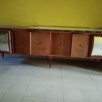 Mobile vintage con specchio 