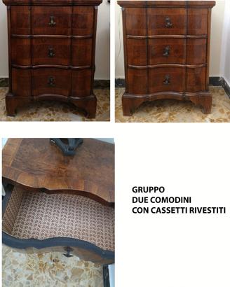 Gruppo due comodini 