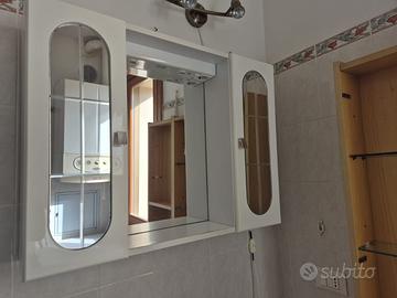 Specchio contenitore da bagno