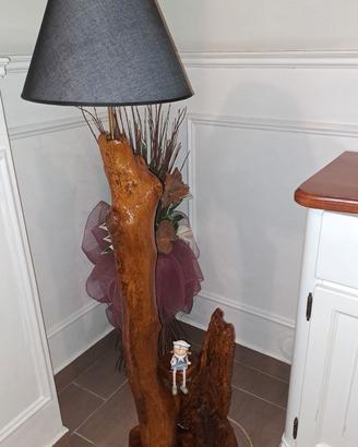 Lampada da pavimento artigianale