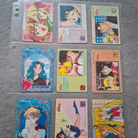 sailor moon card set carddass