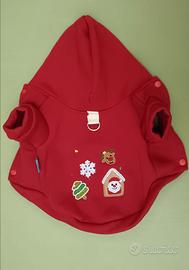 N. 2 vestiti di natale nuovi per cani tg small