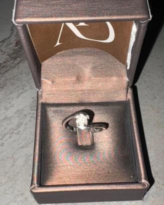 Anello illusion oro e diamanti