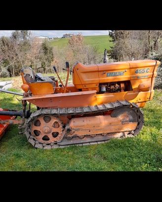 trattore fiat 455 cingolato