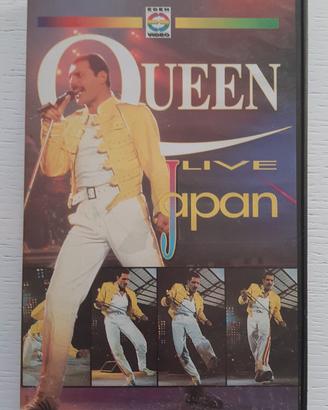 Queen "Live in Japan" VHS originale