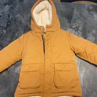 Parka bimbo/a taglia 3 anni colore cammello