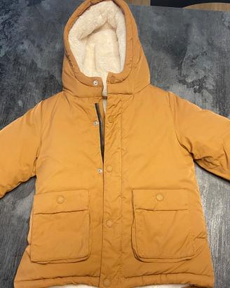Parka bimbo/a taglia 3 anni colore cammello