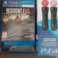 Playstation Move + RE Biohazard VR