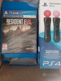 Playstation Move + RE Biohazard VR