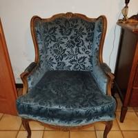 divano da salotto e 2 poltrone stile LuigiXV  