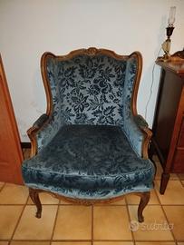 divano da salotto e 2 poltrone stile LuigiXV  