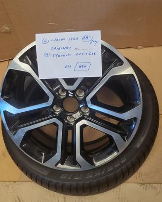 Cerchi lega 18 pneumatici estivi Jeep Compass