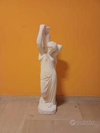 STATUA IN GESSO BIANCO