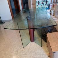 tavolo in vetro di murano 