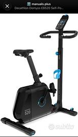 Cyclette Domyos 520 con display e accessori