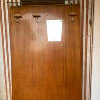 Appendiabiti cappelliera specchio anni '50