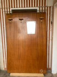 Appendiabiti cappelliera specchio anni '50