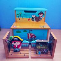 scaletto libreria +2 reggilibri fantasy fields pir