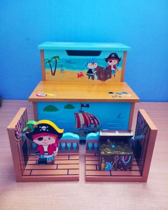 scaletto libreria +2 reggilibri fantasy fields pir
