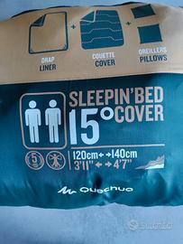 Sacco a pelo matrimoniale 15 gradi