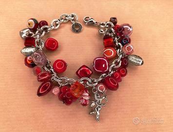 BRACCIALE ANTICA MURRINA CON PENDENTI