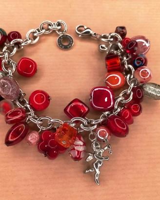 BRACCIALE ANTICA MURRINA CON PENDENTI