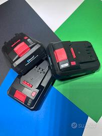 3 batterie Parkside Performance 4Ah smart 20V