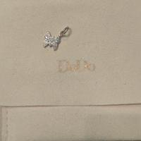 Charm DoDo farfalla  diamanti oro bianco 18kt 