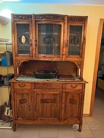 Credenza Liberty artigianale