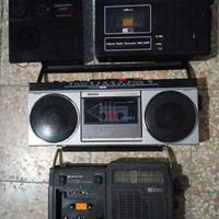 Radio vintage rotte