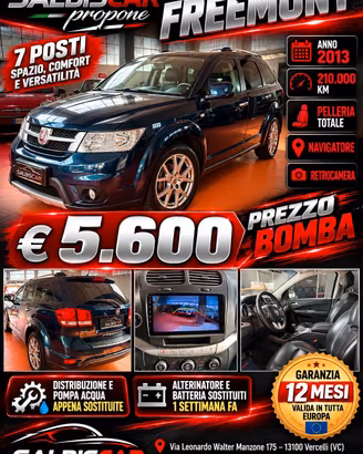 Fiat Freemont 2.0 Multijet 170 CV Lounge