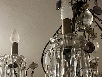 Lampadario vetro