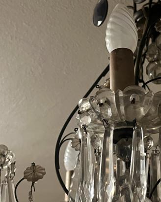 Lampadario vetro