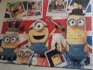 2 PUZZLE educ. in scatola dai 3 e dai 6 anni in su