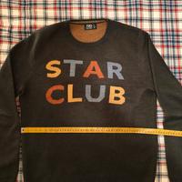 Maglione 72D Knitwear "Star Club" Nero 