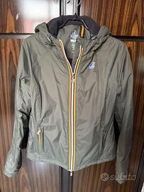Giacca Kway pesante color verde militare