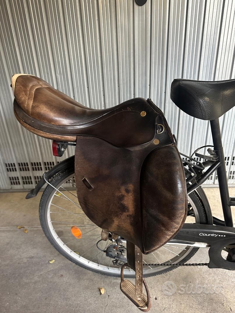 Sella Western Endurance In Pelle Pieno Fiore Per Cavalli &ndash; GALAXY LEATHERS EQUESTRIAN, Taglia 14-18 Pollici