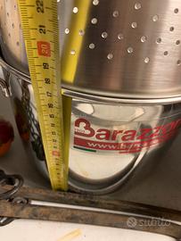 Pentola spaghettiera con coperchio