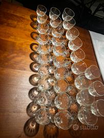 Servizio bicchieri in cristallo