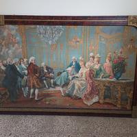 Grande quadro decorativo vintage stile rococò 142x
