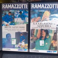 Coppia videocassette calcio