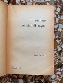Rarissima Prima Edizione 1947 "Il sentiero dei nid
